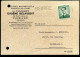 Postkaart / Carte Postale Naar Bruxelles : 'Eugène Delaunoit, Outillages, Machines-Outils, Appareils De Levage' - 1953-1972 Lunettes