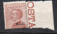 Rodi 1922/23 - 85 Cent  N. 13 Integro MNH** Sassone 400 Euro - Ägäis (Rodi)