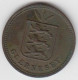 Guernsey Coin 2 Double 1899 - Condition Very Fine - Guernsey