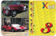 Kuwait - Ministry Of Comm. - KTEL Card - Car Fiat 1935 & Lamborghini 1974, Remote Mem. 3KD, Used - Koweït