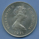 Gibraltar 25 New Pence 1971 Berberaffe KM 5 Vz/st (m4826) - Gibilterra