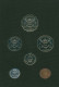 Botswana 1976 Kursmünzensatz 5 Thebe - 1 Pula, KM PS 1, PP (m5581) - Botswana