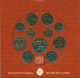 Belgien 2000 Kursmünzen 50 Cent - 50 Franc + Medaille Im Folder, St (m5516) - Other & Unclassified