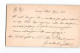 16247 01  CARTOLINA POSTALE SANTHIA X VERCELLI - 1883 - Stamped Stationery