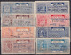 F-EX49333 INDIA FEUDATORY STATE REVENUE. BARWANI. DIFF COURT FEE STAMPS LOT.  - Francobolli Di Servizio