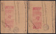 F-EX49334 INDIA FEUDATARY STATE REVENUE BIKANER. CUT SEALLED PAPER.  - Timbres De Service