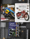 3x Motorboeken + 5 Motorpins - Motorfietsen