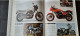 Delcampe - 3x Motorboeken + 5 Motorpins - Moto