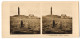 Stereo-Fotografie NPG, Ansicht Wittdün A. Amrum, Blick Auf Den Leuchtturm Mit Wärterhäuschen  - Photos Stéréoscopiques
