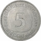 République Fédérale Allemande, 5 Mark, 1975, Karlsruhe, Copper-Nickel Clad - 5 Marcos