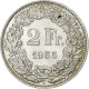 Suisse, 2 Francs, 1955, Bern, Argent, SUP, KM:21 - Sonstige & Ohne Zuordnung