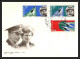 3348 Espace (space Raumfahrt) 2 Lettres (cover Briefe) Pologne (Poland) Valentina Terechkova Vostok 5/6 26/8/1963 - Europe