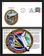3027 Espace Space Lettre (cover Briefe) USA Start STS-106 Shuttle (navette) Atlantis 8/9/2000 + Stickers (autocollant) - United States