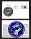 3007 Espace Space Lettre (cover Briefe) USA Start Sts-93 Columbia Shuttle (navette) 23/7/1999 + Stickers (autocollant) - Stati Uniti