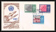 4057/ Espace Space Raumfahrt Lettre Cover Briefe Cosmos 1963 Fdc Afghanistan (afghanes) Journee Meteorologique Bloc - Asia