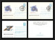 3737 Espace Space Lot De 3 Entier Postal Stationery Russie (Russia) 12/4/1994 Cosmonauts Day Gagarine Gagarin - UdSSR