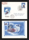 3516 Espace (space Raumfahrt) Carte Maximum Russie Russia Urss USSR Vol Spaciaux 12/4/1987 Fdc + Mnh ** Spoutnik Vostok - Russia & USSR