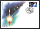 3501 Espace (space) Lettre (cover) Russie (Russia) N°5736 Feuilles (sheets) Station Mir MNH ** + Fdc Cosmonauts Day  - UdSSR