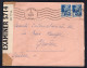 FRENCH ALGERIA Oran 1943 Censored Cover To Switzerland (p4071) - Covers & Documents