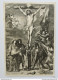 Bn31 Antica Incisione Stampa Gesu' Crocifisso  H. Nebdrickx 1800 - Sonstige & Ohne Zuordnung