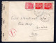 FRENCH ALGERIA Batna 1943 Censored Cover To Switzerland (p4097) - Storia Postale