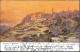 Palestine Bethlehem View Old PPC 1910s. Artist Perlberg - Palestine