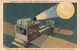 CHOCOLAT LOMBART - VISION FUTURISTE TRANSPORT De La VIE En L' AN 2012 En 1912 - CARTE POSTALE CHROMO ILLUSTREE (9x14cm) - Lombart