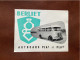 (22) DOCUMENT Commercial  BERLIET Autobus Et Autocars - Automobil