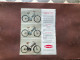 (23) DOCUMENT Commercial  PEUGEOT BIMA  Les Bicyclettes à Moteur 1956 - Verkehr & Transport