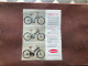 (23) DOCUMENT Commercial  PEUGEOT BIMA  Les Bicyclettes à Moteur 1956 - Transports