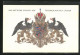 AK Rotes Kreuz Nr. 285, Das Mittlere Wappen Der Österreichischen Länder  - Croix-Rouge