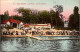 15-4-2024 (2 Z 8) France (posted In 1925 With Paris Art Expo Stamp) Plage Et Piscine De L'Isle Adam - Swimming