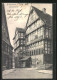 AK Hildesheim, Eckansicht Der Weinhandlung Zur Domschenke  - Hildesheim