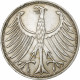 République Fédérale Allemande, 5 Mark, 1966, Stuttgart, Argent, TTB+ - 5 Marcos