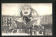AK Nice, Carnaval Fasching 1906, Grosser Festwagen  - Carnevale