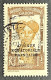 FRAGA0105U2 - Bantu Woman Overprinted AEF - 1 F Used Stamp - Afrique Equatoriale - Gabon - 1924 - Oblitérés