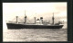 AK Handelsschiff M. V. City Of Swansea Auf Hoher See  - Commerce