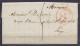 L. Datée 5 Mars 1847 De VIRTON Càd VIRTON /6 MARS 1847 Pour LIEGE - Port "5" (au Dos: Càd Arrivée LIEGE) - 1830-1849 (Unabhängiges Belgien)