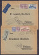 Tunisie - Lot De 4 Lettres De TUNIS & FERRYVILLE 1927, 1937, 1938 & 1948 Pour FERRYVILLE, WIEN & BRNO - Cartas & Documentos