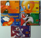 AUSTRALIA - Telstra - Looney Tunes - Daffy Duck, Tweety, Bugs Bunny ... - Group Of 5 - MINT - Australie