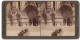 Vue Stéréoscopique-Photo Underwood & Underwood, New York,  Vue De Bourges, Cathedral Entrance With Sculptured Last J  - Photos Stéréoscopiques