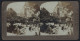 Stereo-Fotografie Geo. W. Griffith, Philadelphia / PA., Ansicht Unterseen, Market Day At Market Place, Marktplatz  - Photos Stéréoscopiques