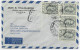 GRECE APX 2.50X4 + VERSO LETTRE COVER AVION IRAKLION 1948 TO BELGIQUE - Lettres & Documents