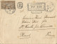 SAINT PIERRE ET MIQUELON - 30 CENT "PORT PAYE - POST PAID - PP" REGISTERED COVER TO FRANCE - 1926  - Lettres & Documents