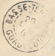 GUADELOUPE - FDC - 3 FR. 30 CENT. 5 STAMP FRANKING ON COVER FROM POINTE A PITRE TO BASSE TERRE - 27 SEPT 1943 - Briefe U. Dokumente