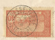 GUADELOUPE - 40 CENT. (Yv. #65 ALONE) FRANKING ON REGISTRED COVER FROM BASSE-TERRE TO PARIS - FRENCH SEA POST - 1918 - Storia Postale