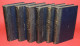 BOSSUET  Histoire Universelle + FLÉCHIER  Oraisons - 6 Vol. 19ème Bien Reliés - 1801-1900