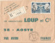 MAYOTTE - 5 FR. FRANKING ( FRANCE Yv. PA46 ALONE) ON REGISTERED AIR COVER FROM MAMOUTZOU TO FRANCE -1979 - Altri & Non Classificati