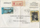 COMORES - 210 FR. FRANKING ON REGISTERED COVER FROM MORONI TO FRENCH SENATE IN PARIS -1974 - Lettres & Documents