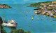 Fowey From Hall Walk - Cornwall - Unused Postcard - Cor2 - St Michael's Mount